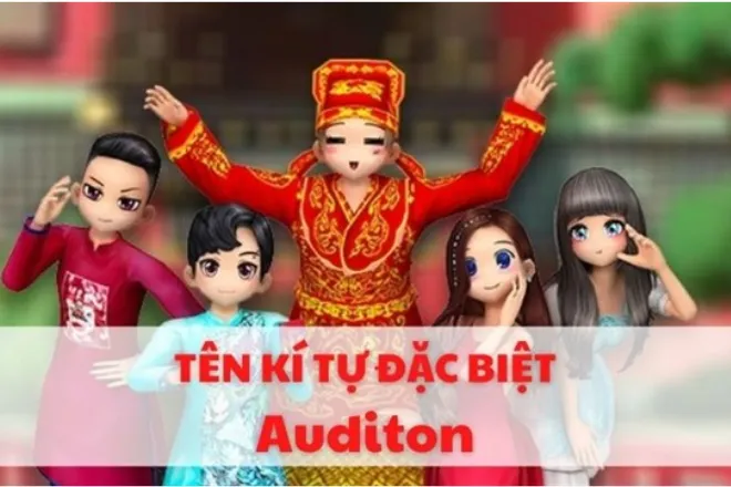 kí tự đặc biệt trong Au
