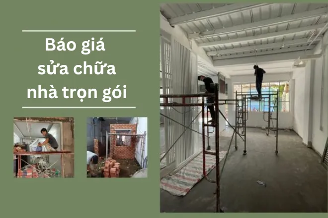 Bảng giá sửa chữa nhà