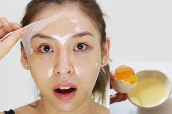 Cách làm đẹp da mặt bằng lòng trắng trứng gà