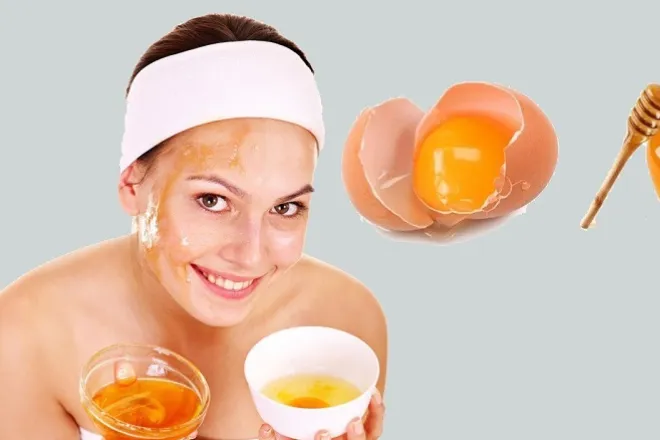 Làm trắng da từ lòng trắng trứng gà