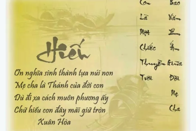 thơ về cha mẹ hay nhất