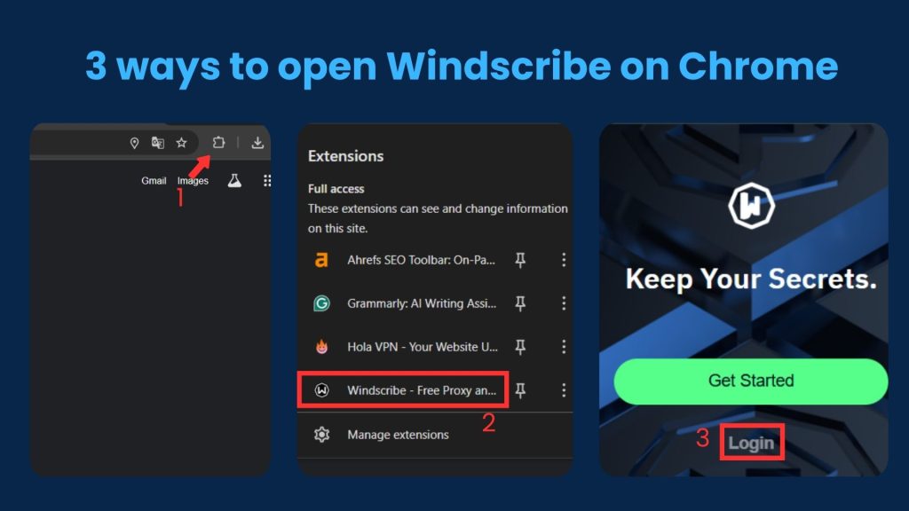 3 ways to open Winscribe on Chrome