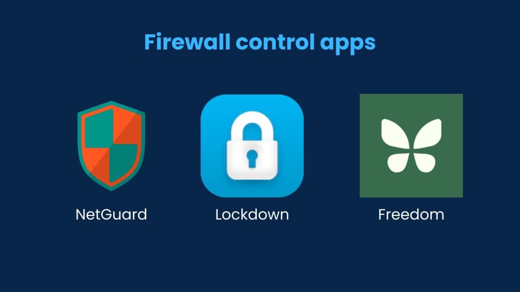Firewall control apps