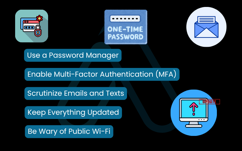 Actionable checklists for personal users