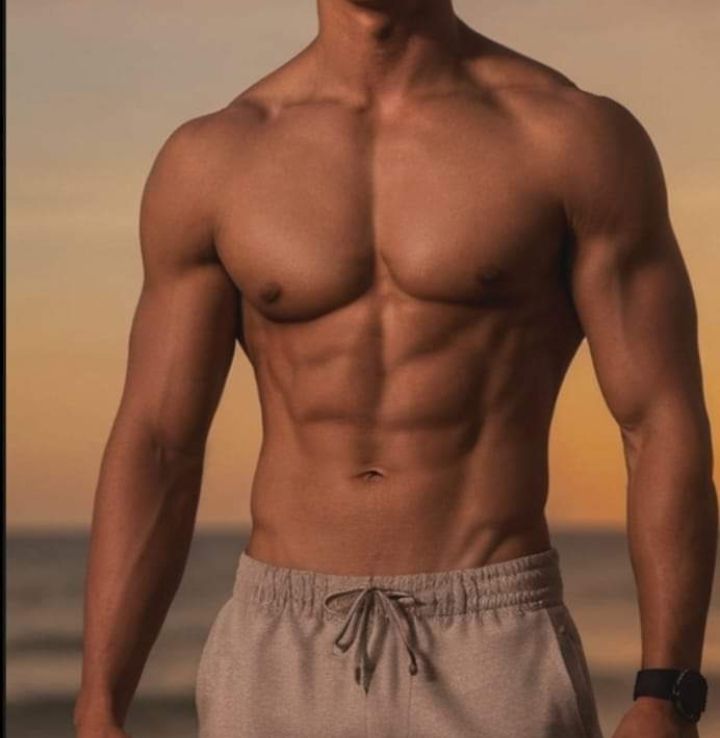 Handsome boy with sexy body