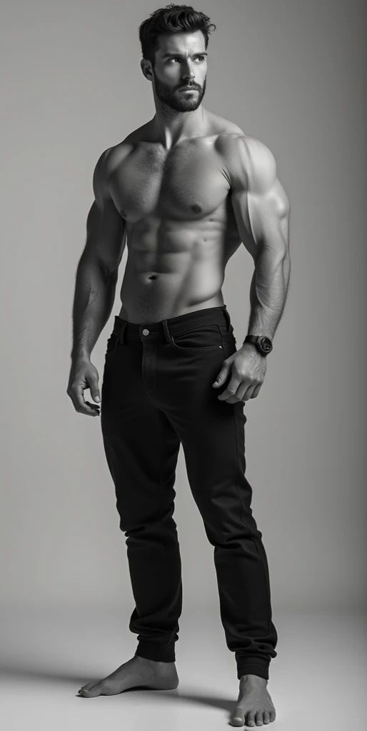 Handsome model with super beautiful body