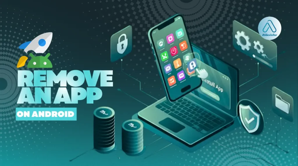 How do I remove an app from an Android phone?