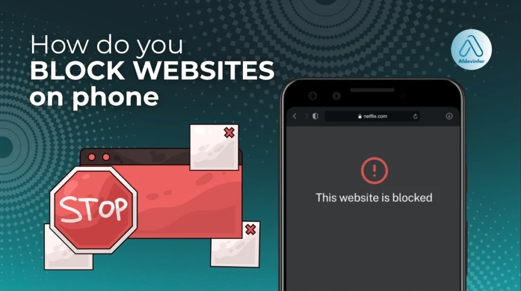 How do you block websites on phone?