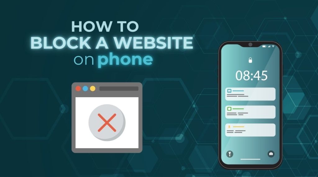How to block a website on phone