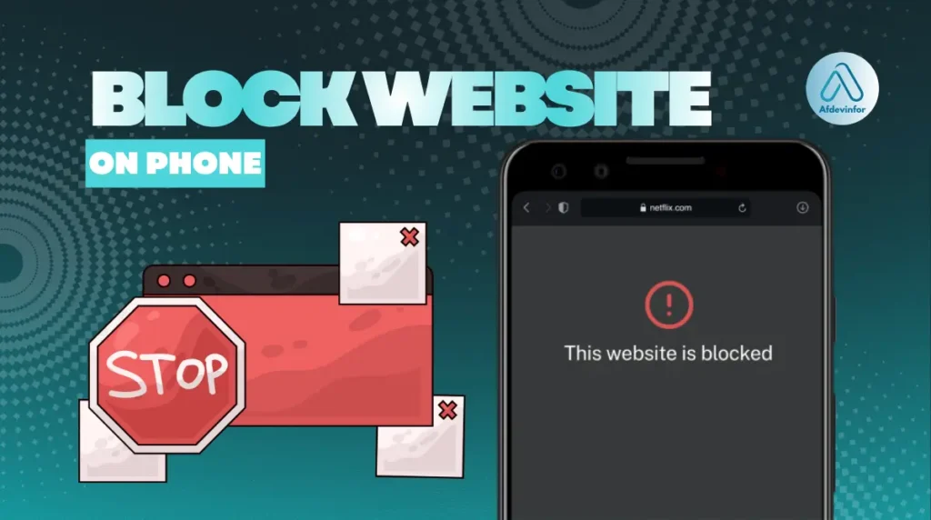 How to block a website on phone?