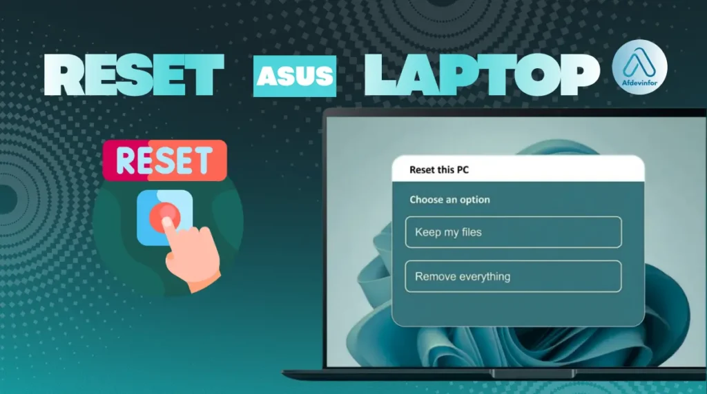 How to reset a laptop Asus?