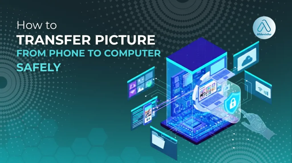 How to transfer pictures from phone to computer safely