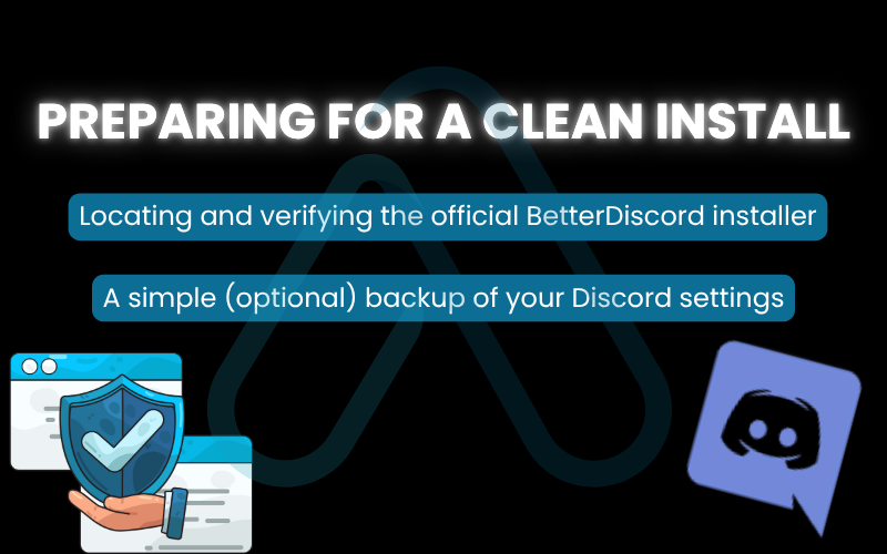 Preparing for a clean install Preparing for a clean install