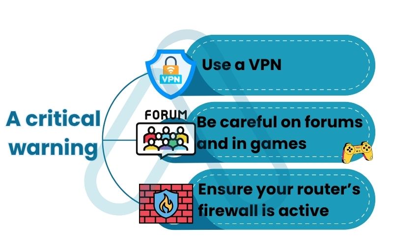 Protect your public IP address
