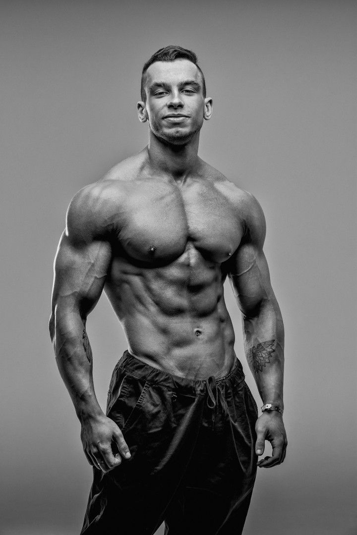 Russian handsome men with super beautifull body